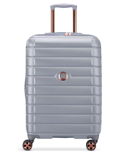 Delsey Shadow 5.0 Carry-On Expandable Spinner Platinum