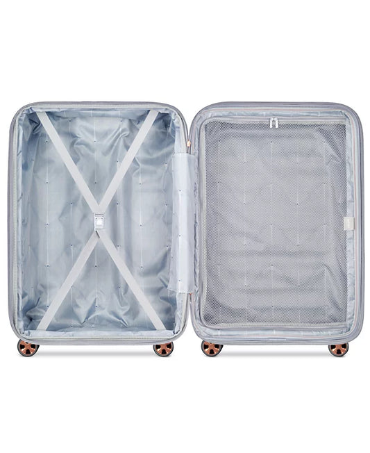 Delsey Shadow 5.0 Carry-On Expandable Spinner Platinum