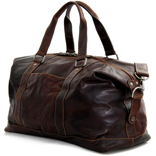 Jack George Leather Duffle Bag 7319