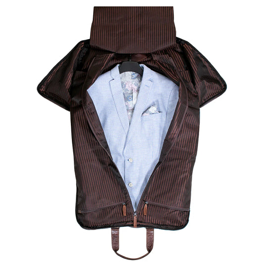 Jack George Leather Valet Duffel Bag 7550