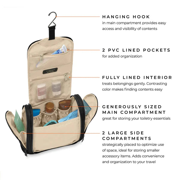 Briggs & Riley Toiletry Hanging Kit BL120-4