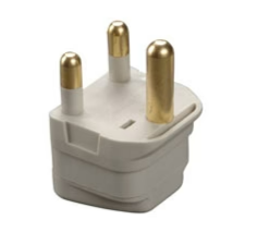 Voltage Valet Grounded Adaptor Plug GUE South Africa / India