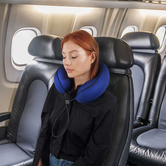 Talus Memory Foam Neck Pillow ST-PC3034-BLU