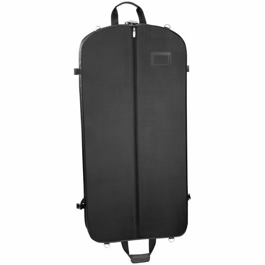 WallyBags 42" Garment Bag with Shoulder Strap 1840 black