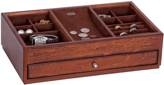 Mele & Co. Landon Dresser Top Jewelry Box
