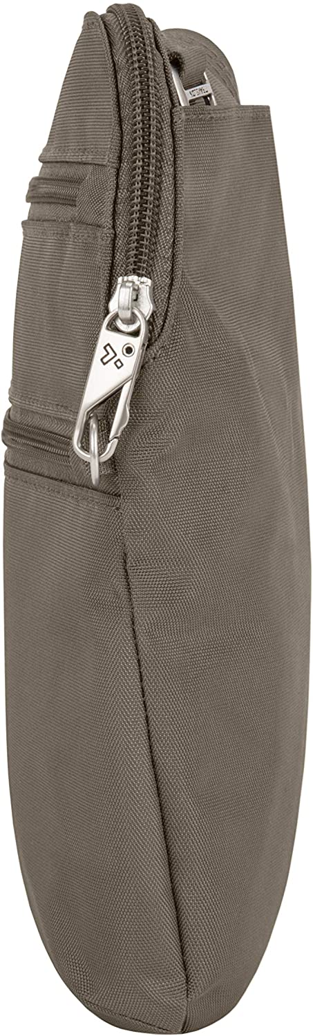 Travelon Anti-theft Classic Slim Dbl Zip Crossbody Bag 43116