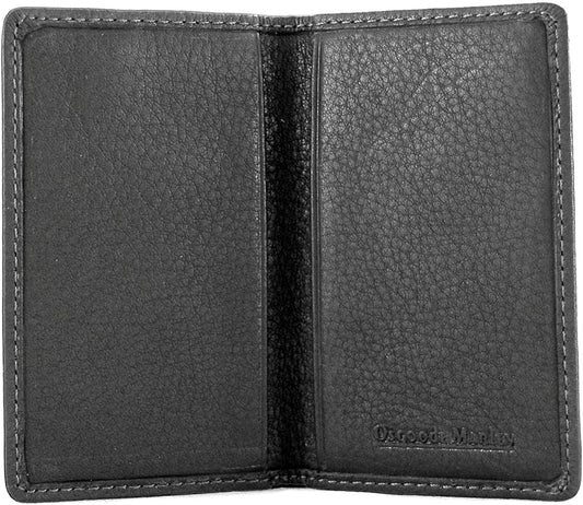 Osgoode Marley Cashmere Men's Business Card Case Color: Black 1508