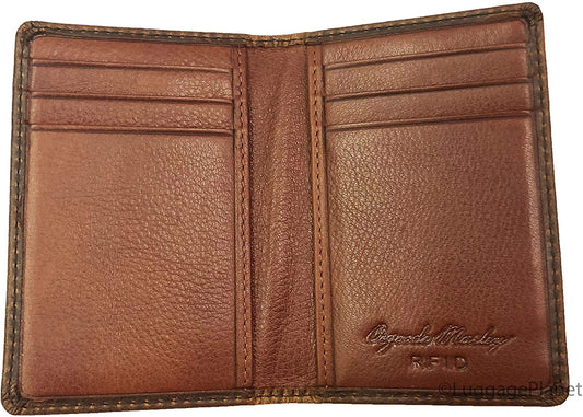 Osgoode Marley RFID 8 Pocket Bifold Credit Card Mens Leatehr Wallet - Distressed 1308