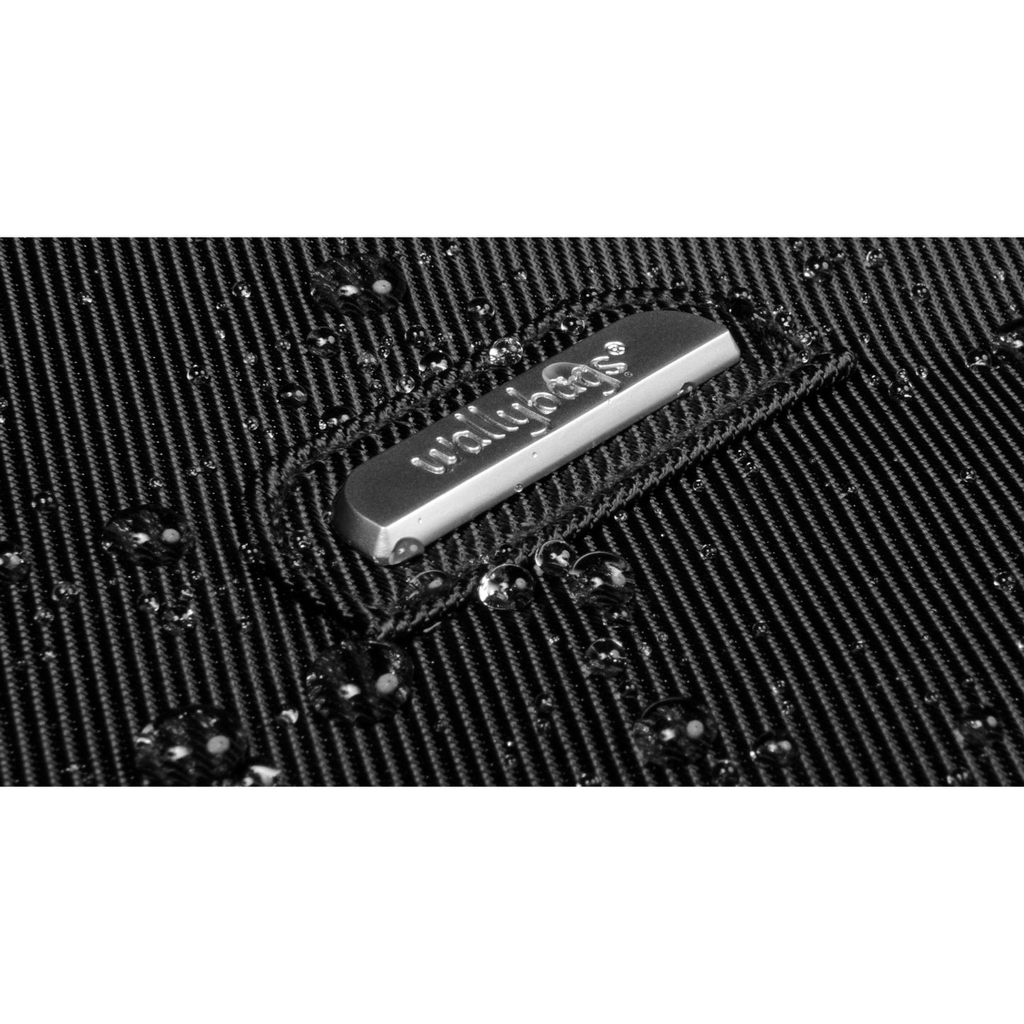 WallyBags 42" Garment Bag with Shoulder Strap 1840 black