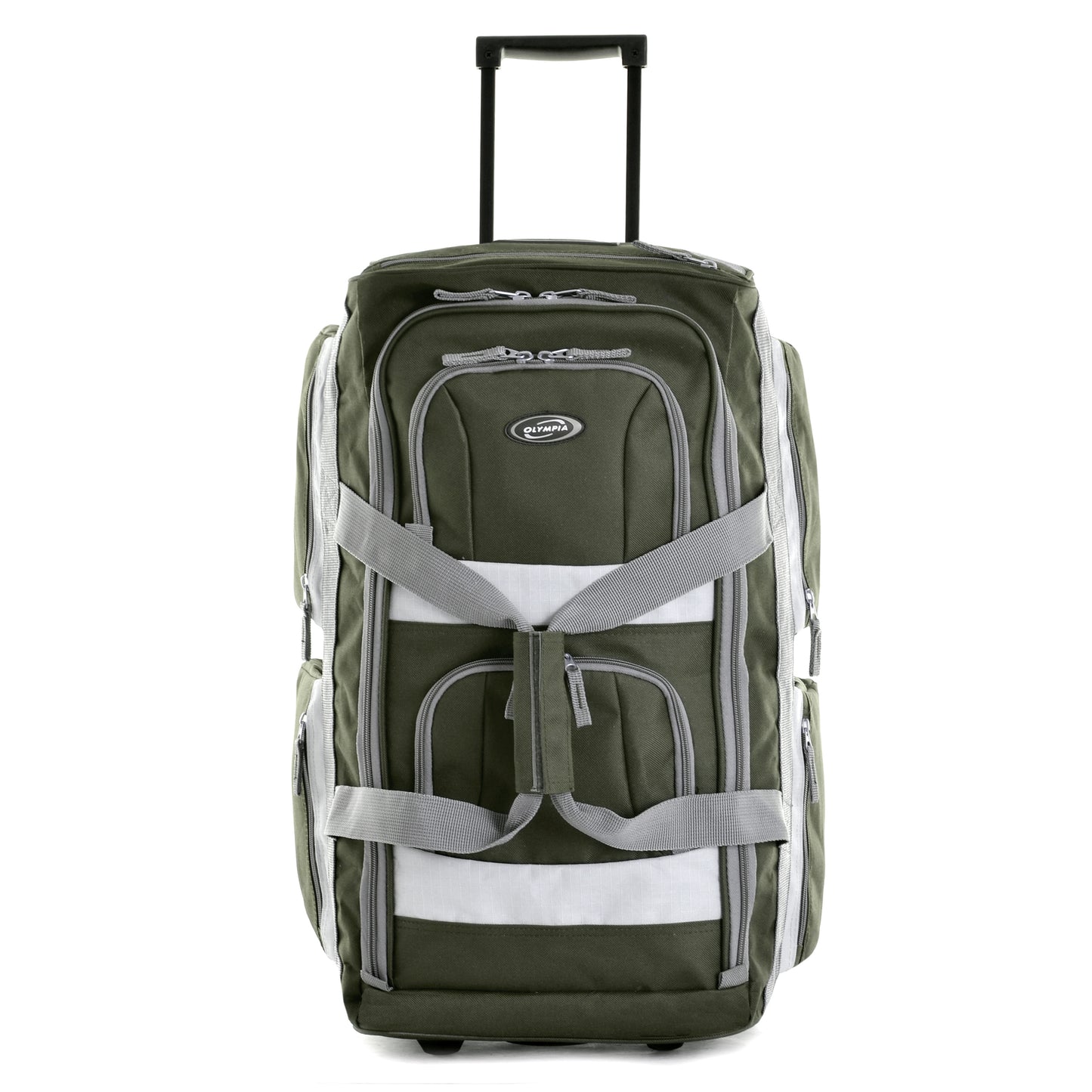 Olympia 8 Pocket Rolling Duffel Bag