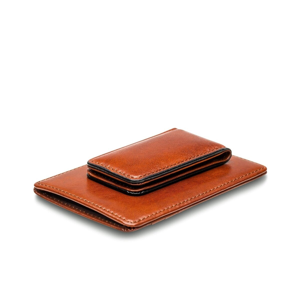 Bosca Old Leather Deluxe Front Pocket Wallet - RFID Amber 78-27
