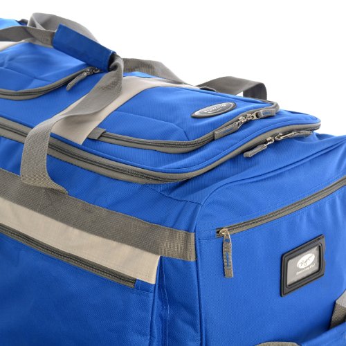 Olympia 8 Pocket Rolling Duffel Bag