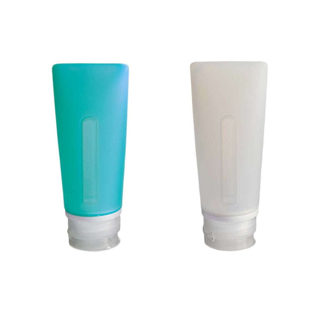 Talus 3 oz Silicone Travel Bottles (Teal Two Pack) ST-CV56-TEA