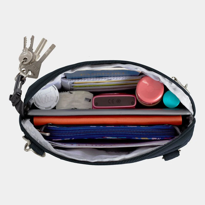 Travelon Anti-Theft Classic Convertible Crossbody and Waist Pack 43227