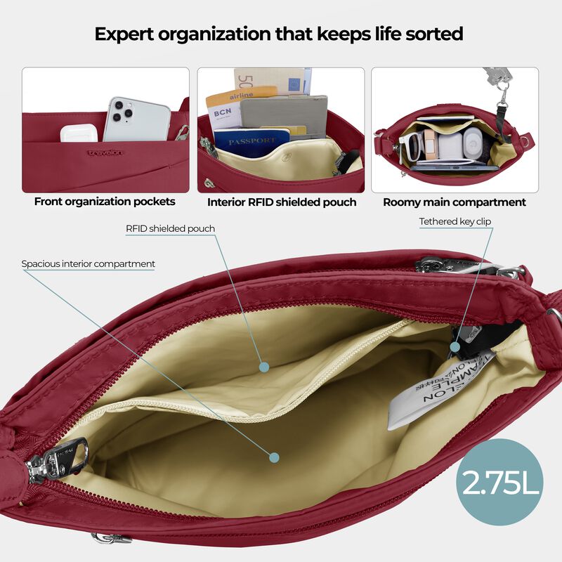 Travelon Roam Anti-Theft Small Crossbody 43675