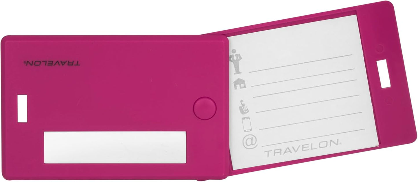 Travelon Set of 2 Luggage Tags 02040
