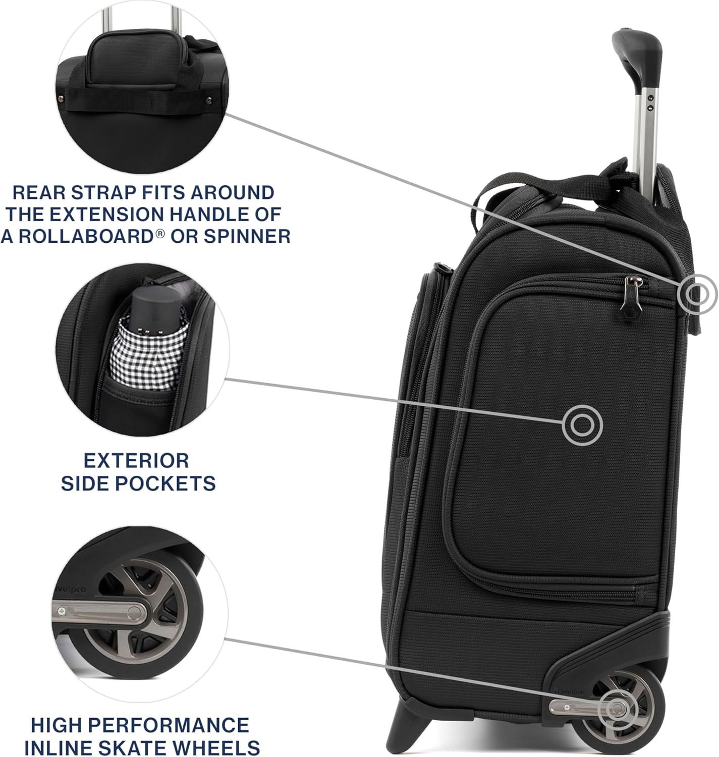 Travelpro Travelpro TourLite Rolling Underseat 8008S77