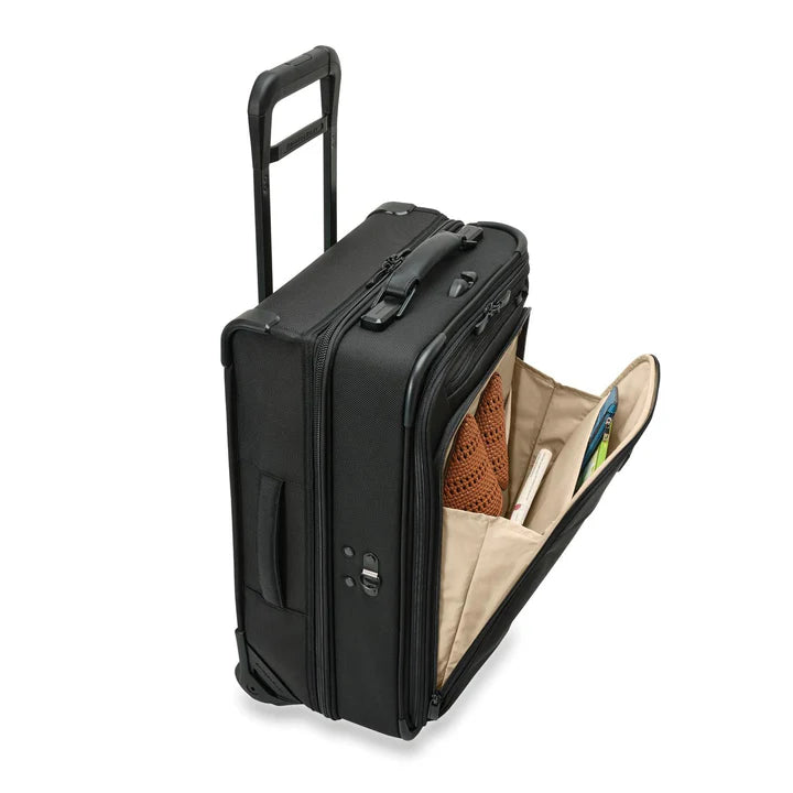 Briggs & Riley Tall Carry-on 2 Wheel Garment Bag BLU175-4 Black