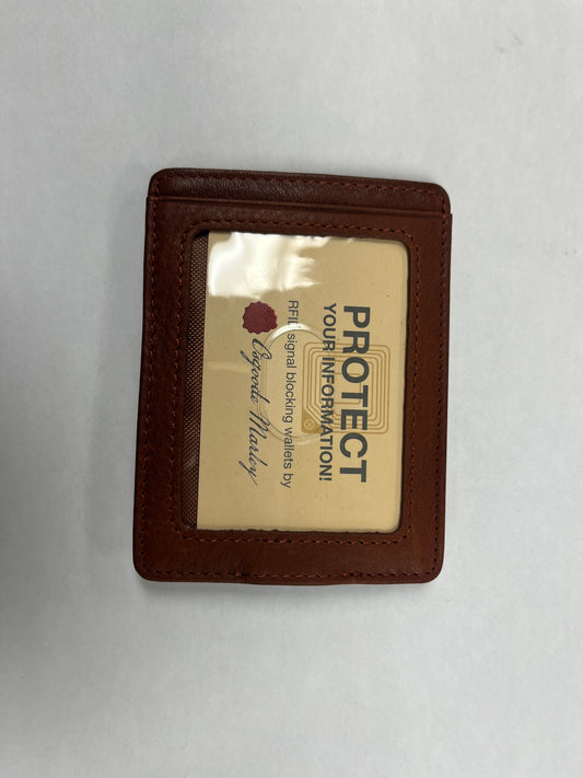 Osgoode ID Front Pocket Clip 1273 Brandy
