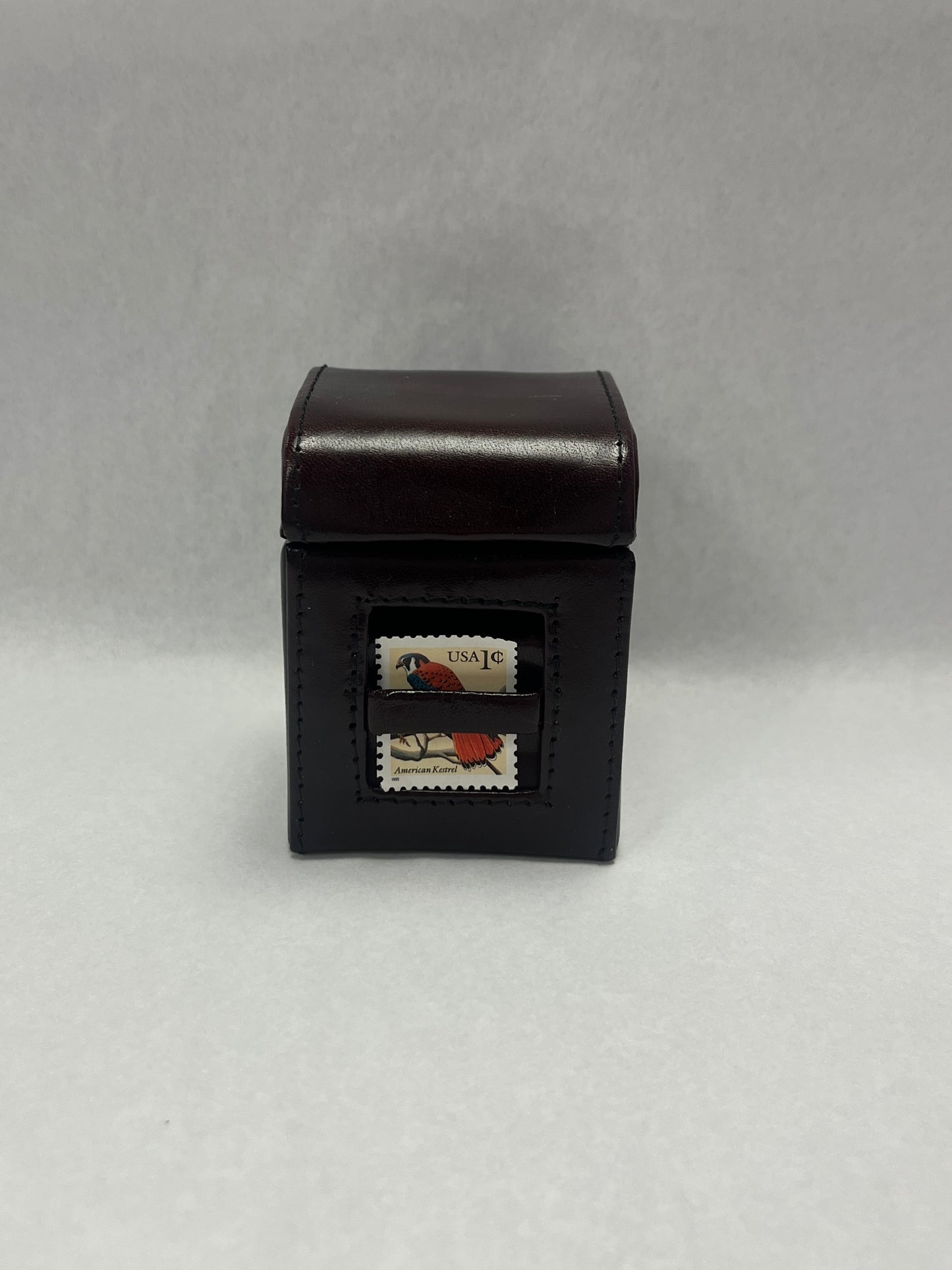 Gary's Leather Postage Stamp Holder