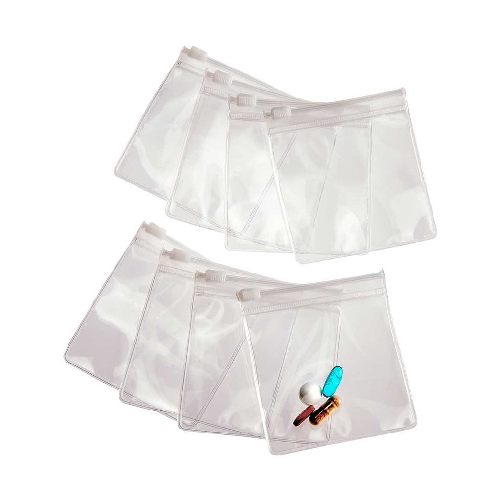 Talus Sippered Pill Pouches  8 pack ST-CV46