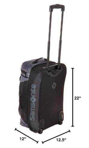Samsonite Andante 2 Wheeled Duffel Bag 22-Inch