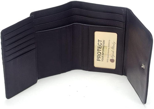 Osgoode Marley RFID Snap Wallet Black 1250