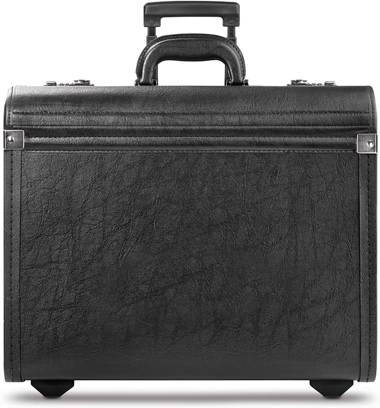 Solo Lincoln Rolling Catalog Case, with Dual Combination Locks