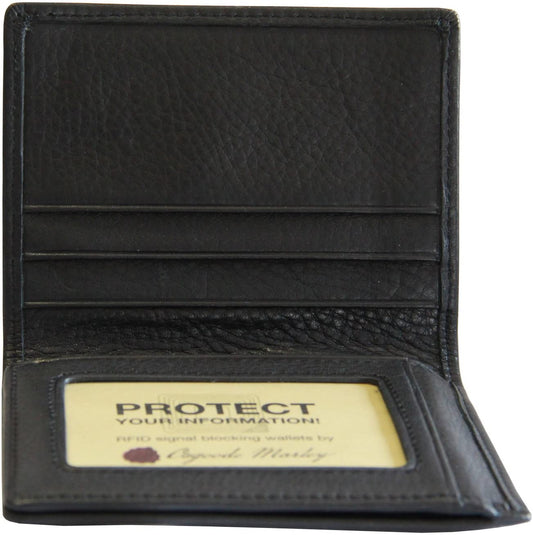 Osgoode Marley RFID Flipfold Mens Leather Wallet - Black 1203