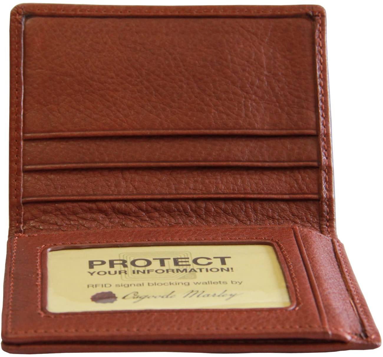 Osgoode Marley RFID Flipfold Mens Leather Wallet - Brandy 1203