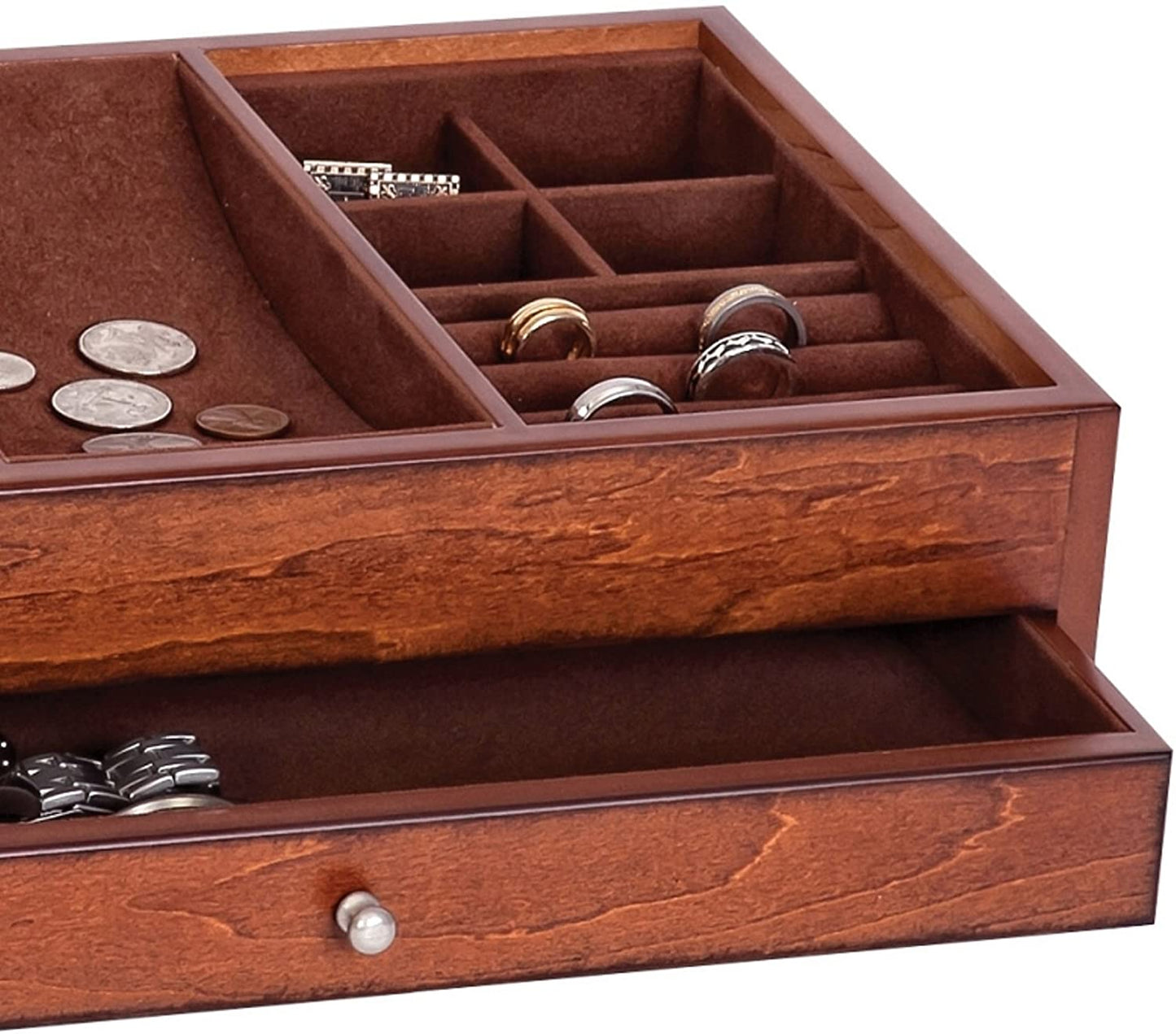 Mele & Co. Landon Dresser Top Jewelry Box