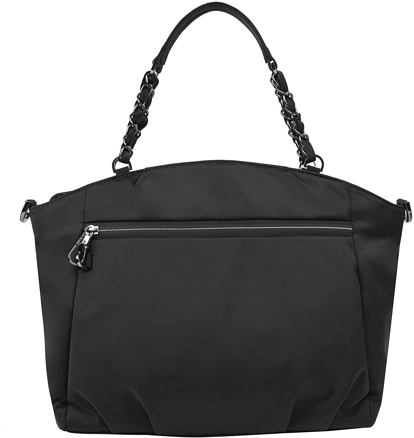 Travelon Satchel Crossbody Bag, Black, 43409