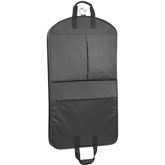 WallyBags 40"   Style  804 GarmentBag Black with accessory pockets