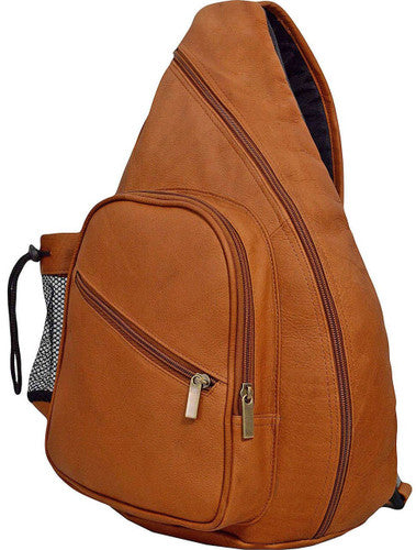 David King Leather Sling Backpack 318